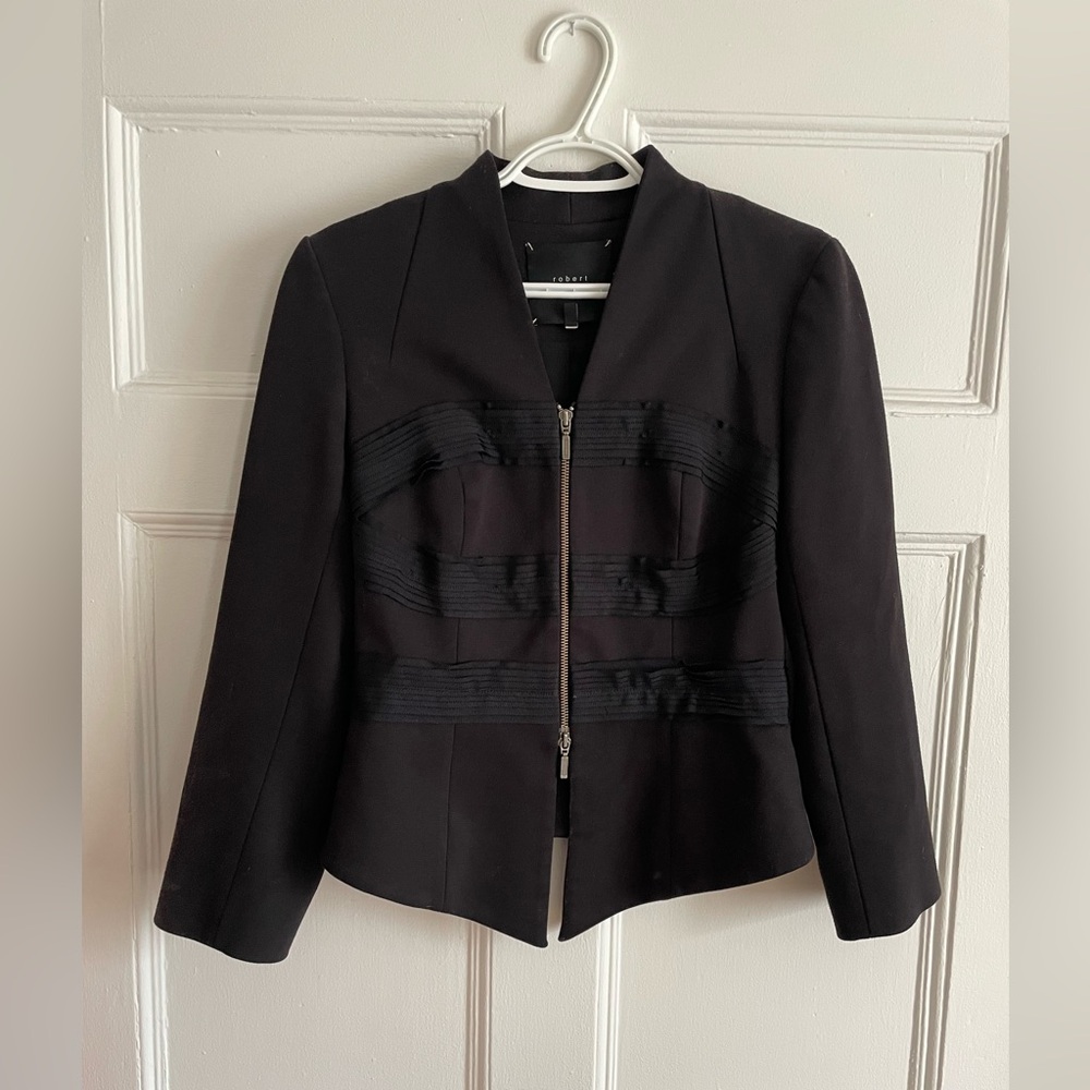 Robert Rodriguez | Black Structured Blazer